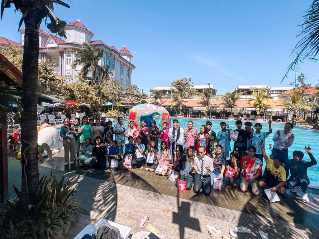 Church Family Baptism Celebration